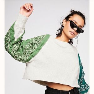 Free people baba bandana pullover